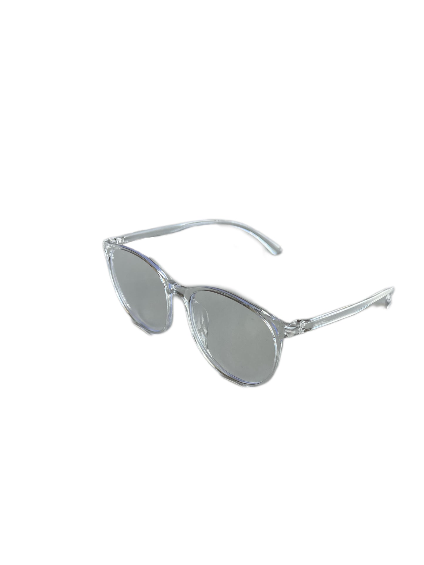 Mind Reader Blue Blocker Glasses- Clear